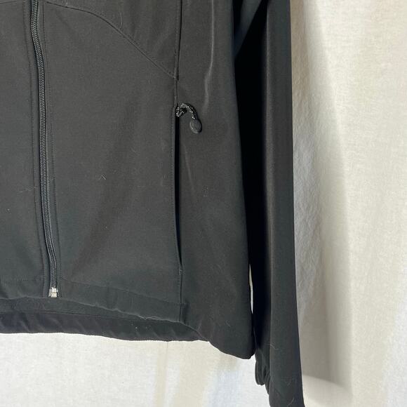 Black Diamond Men Softshell Black Full Zip Jacket Size Medium Zip Pockets Casual - Picture 4 of 9